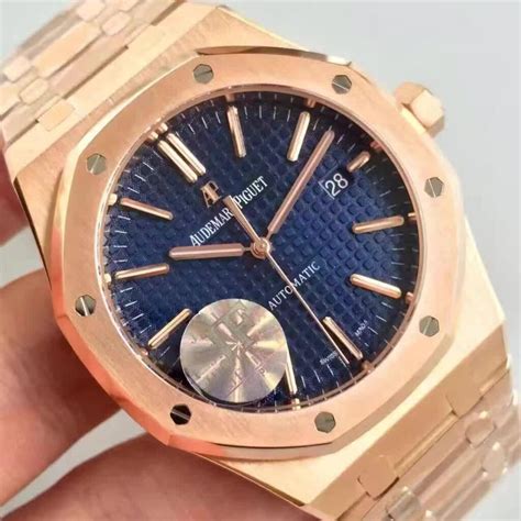 audemars piguet rose gold royal oak replica|audemars piguet copy watches.